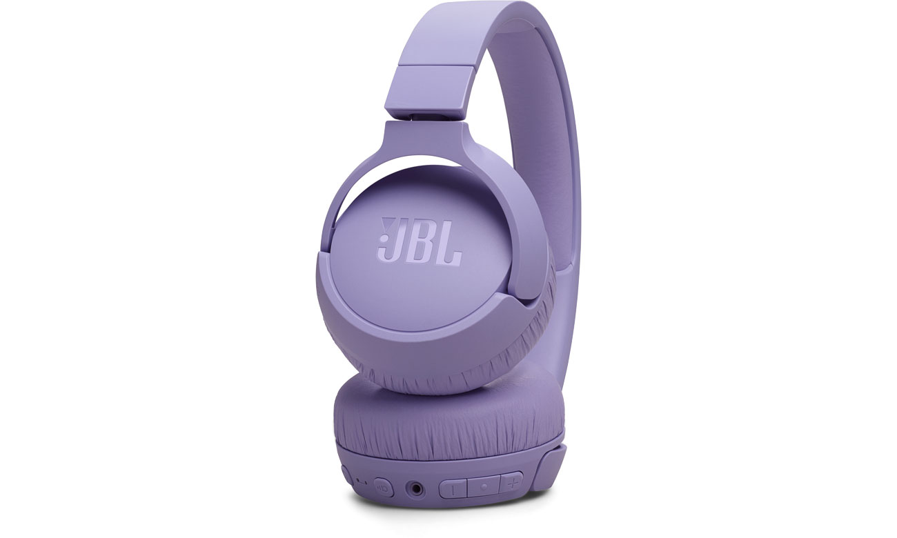 JBL Tune 670NC fioletowe sterowanie