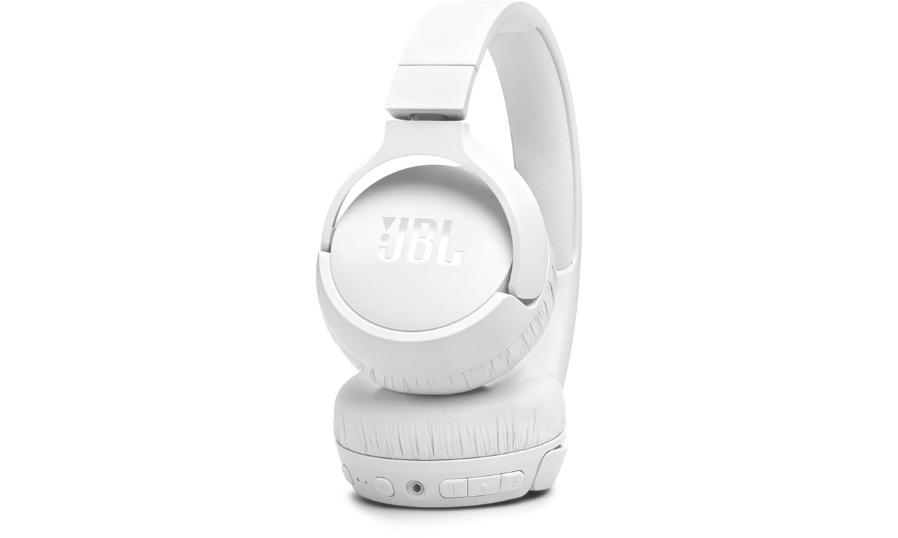 JBL Tune 670NC białe sterowanie