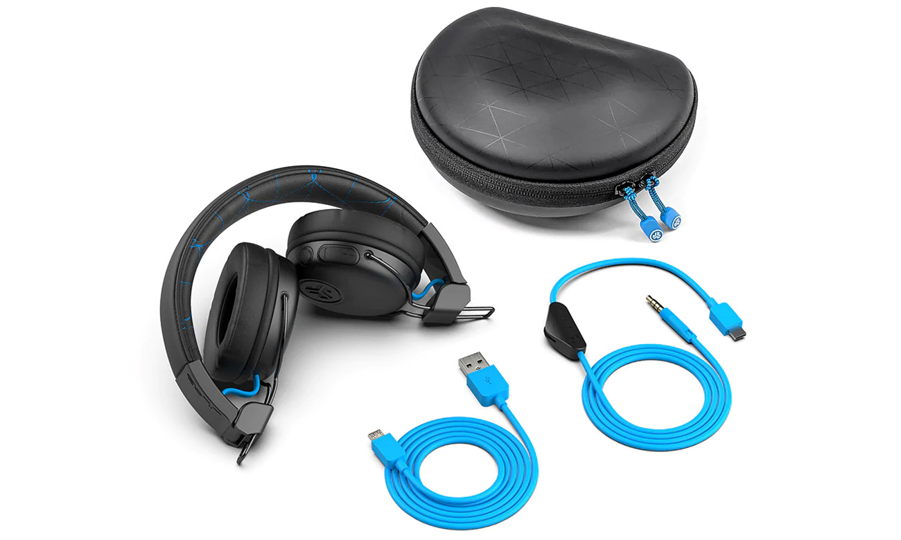 Bezprzewodowy zestaw słuchawkowy JLab Play Gaming Wireless Black - Zawartość zestawu