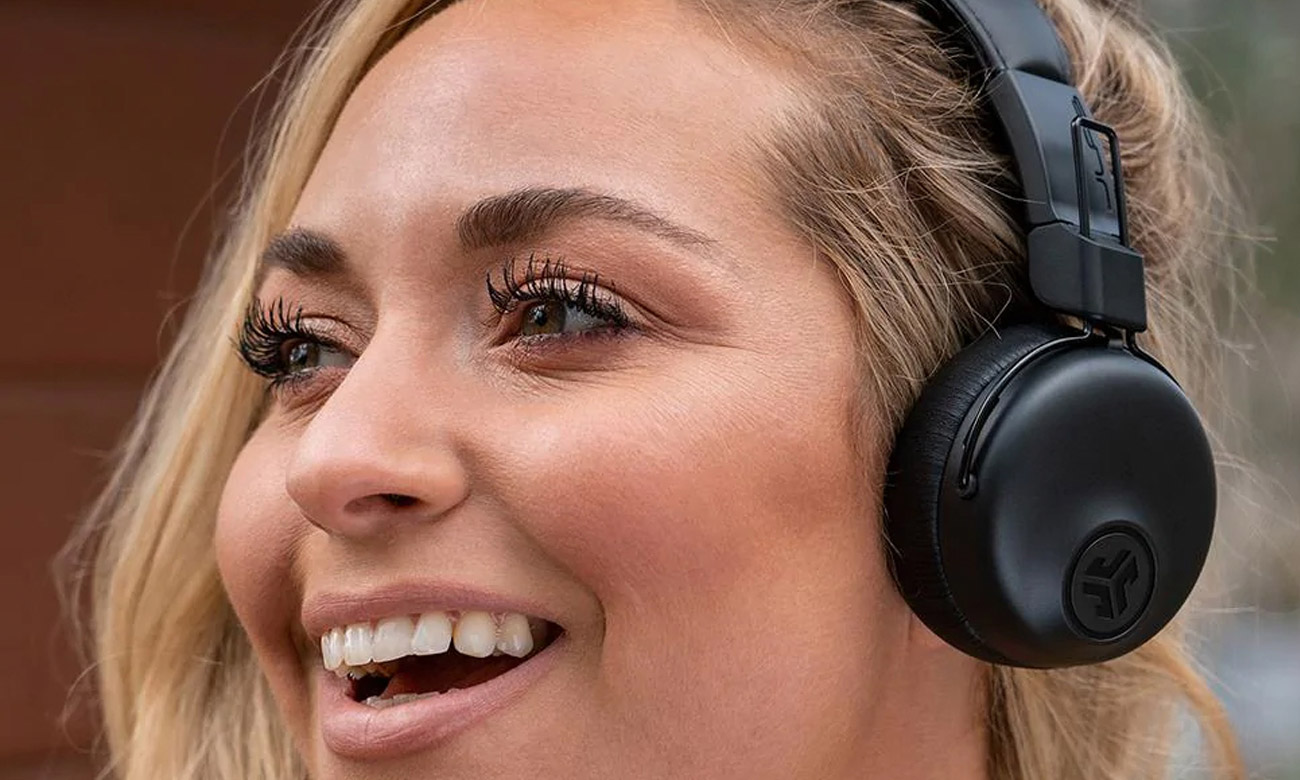 Słuchawki JLab Audio Headset Studio ANC Wireless Czarne - Długi czas pracy na baterii