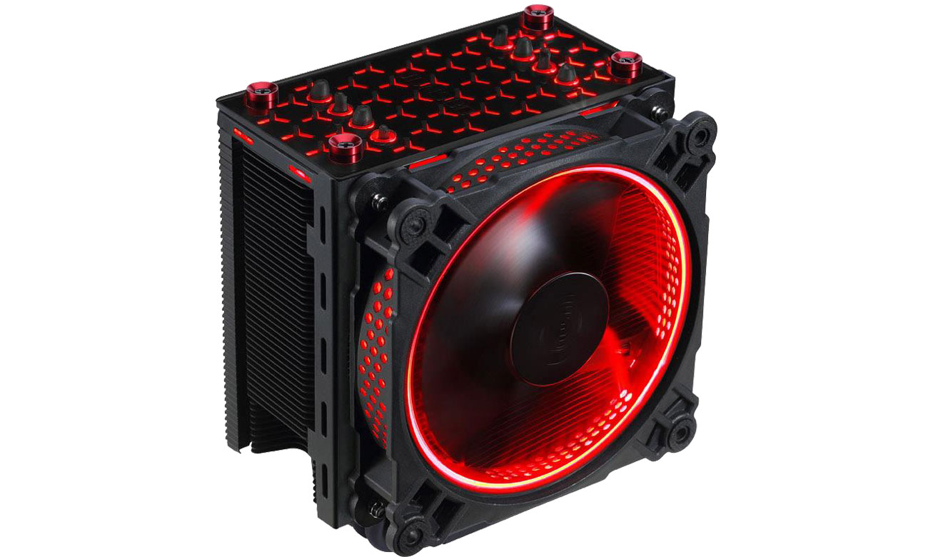 Chłodzenie procesora Jonsbo CR-201 Red LED 100600510