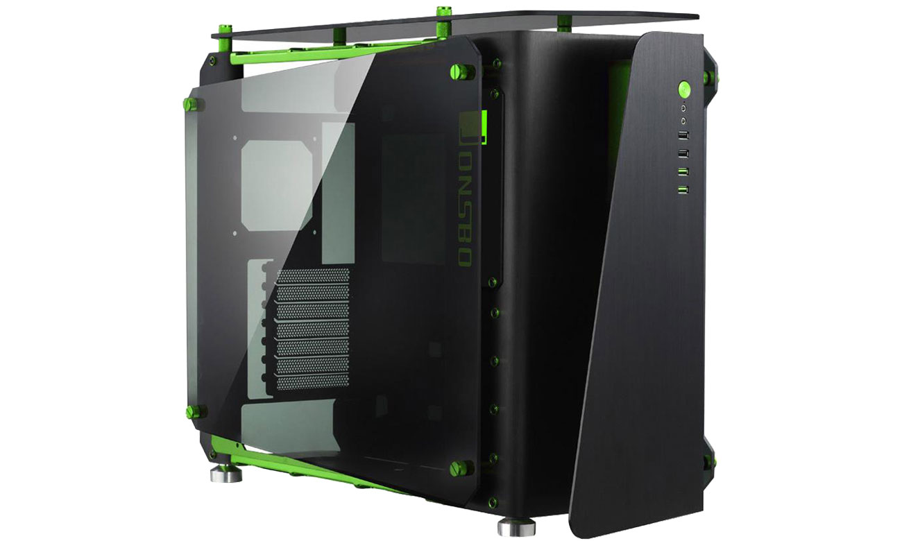 Obudowa do komputera Jonsbo JB-MOD1 czarno-zielona 600045535