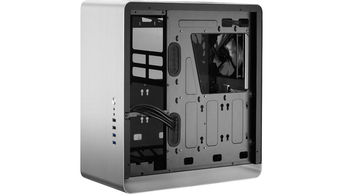 Obudowa do komputera Jonsbo UMX4 TG Srebrna GEJB-032