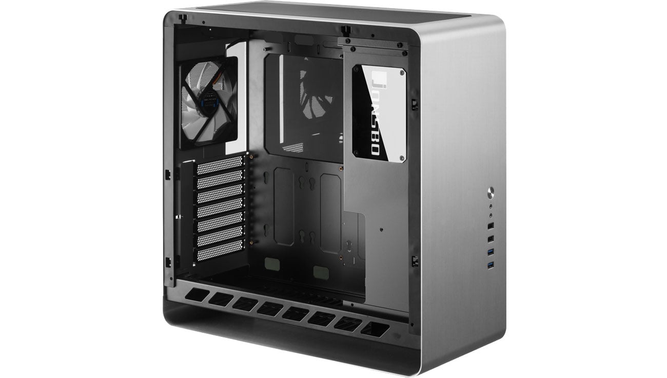 Obudowa do komputera Jonsbo UMX4 TG Srebrna GEJB-032