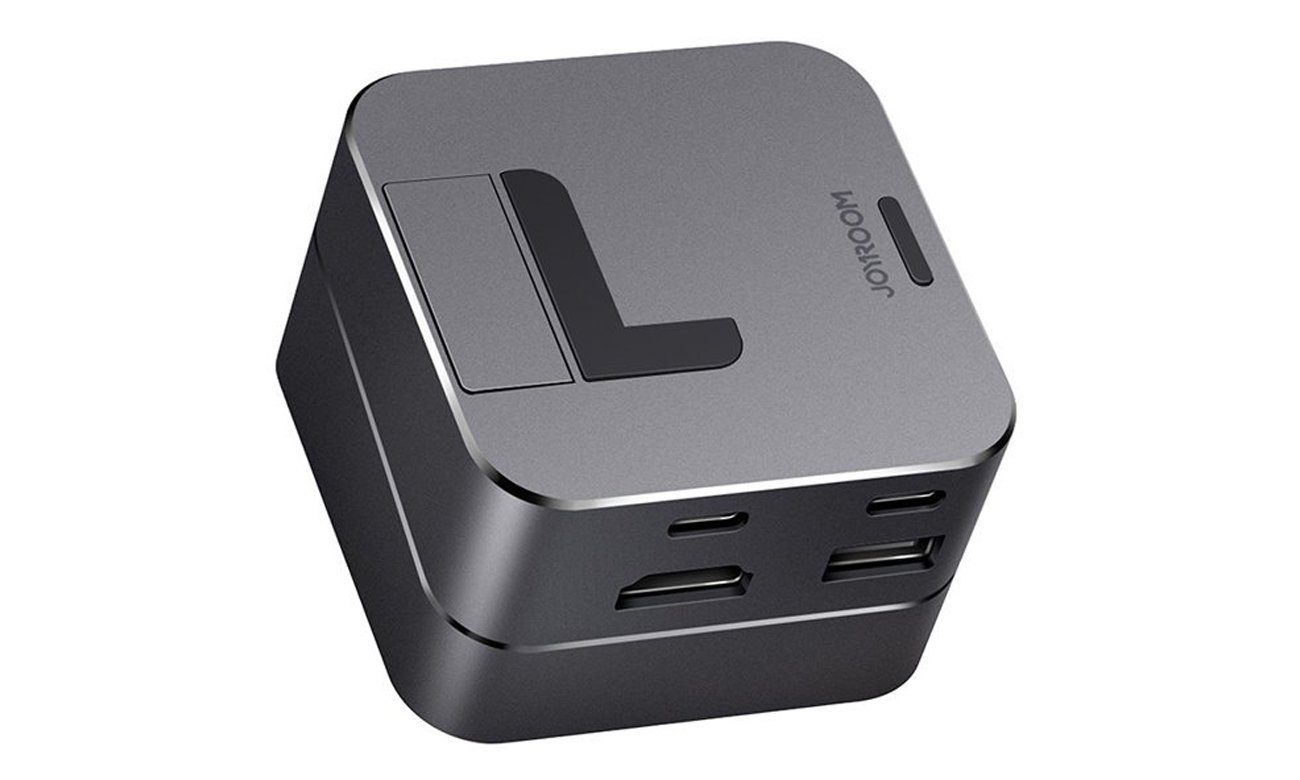 JoyRoom USB-C Hub mit USB-A, RJ45, HDMI, USB-C Thunderbolt für MacBook Pro