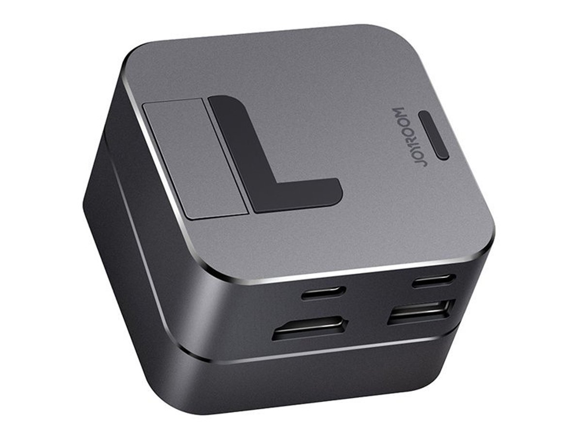 JoyRoom USB-C Hub mit USB-A, RJ45, HDMI, USB-C Thunderbolt für MacBook Pro