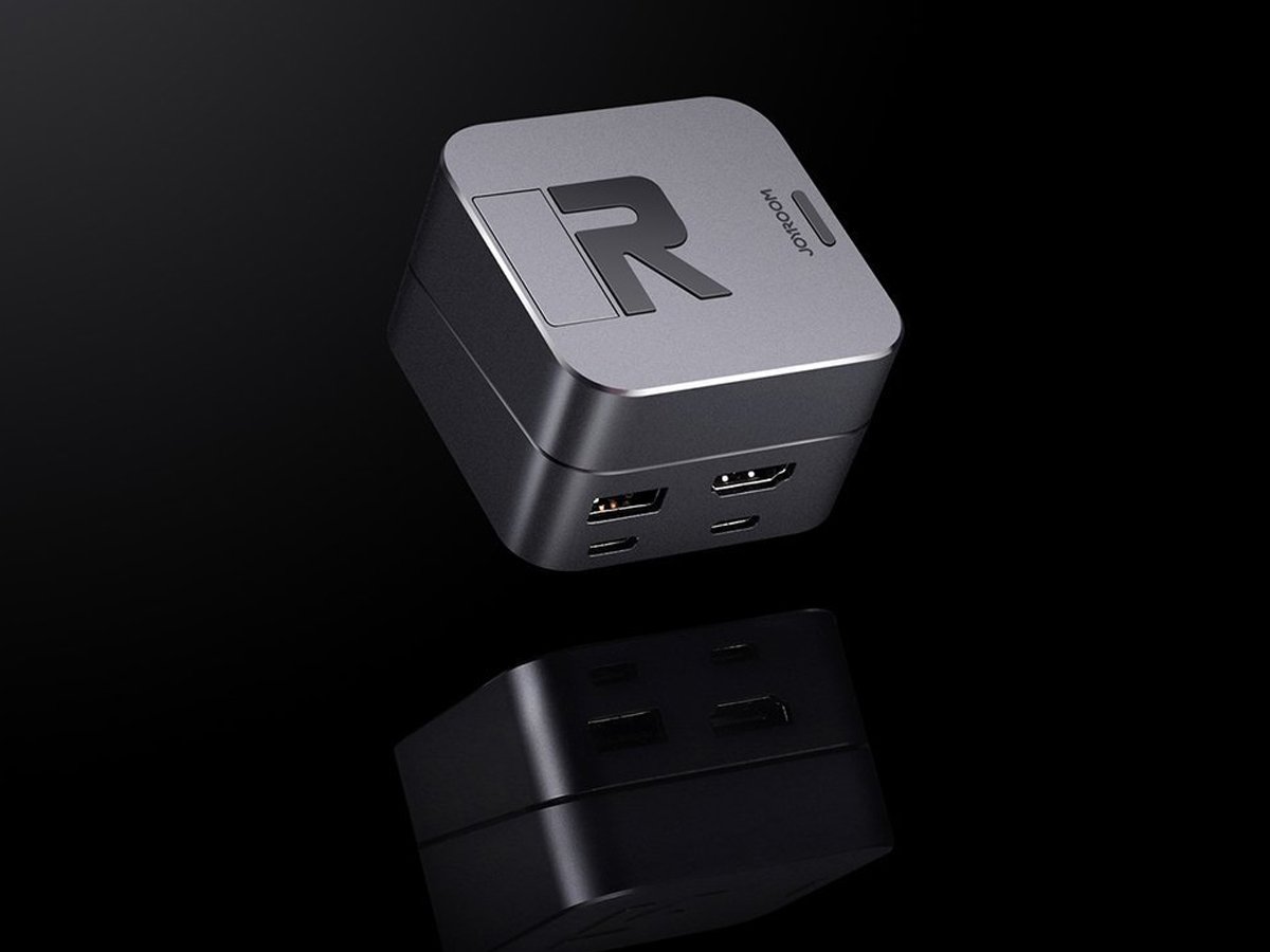 JoyRoom USB-C Hub mit USB-A, RJ45, HDMI, USB-C Thunderbolt für MacBook Pro