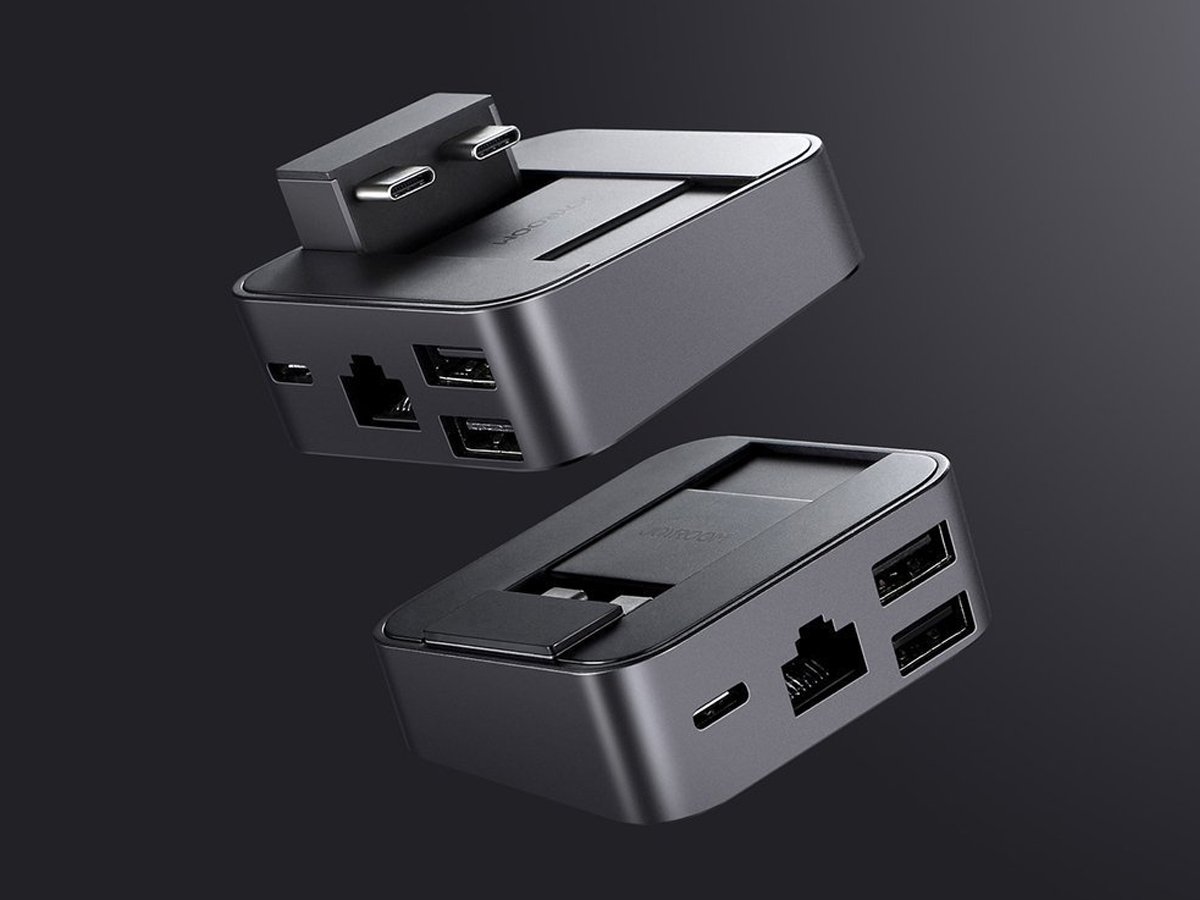 JoyRoom USB-C Hub mit USB-A, RJ45, HDMI, USB-C Thunderbolt für MacBook Pro