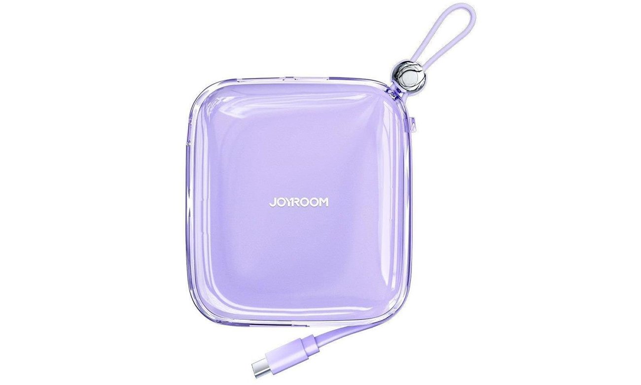 Powerbank JoyRoom 10000mAh Jelly Series 22.5W fioletowy