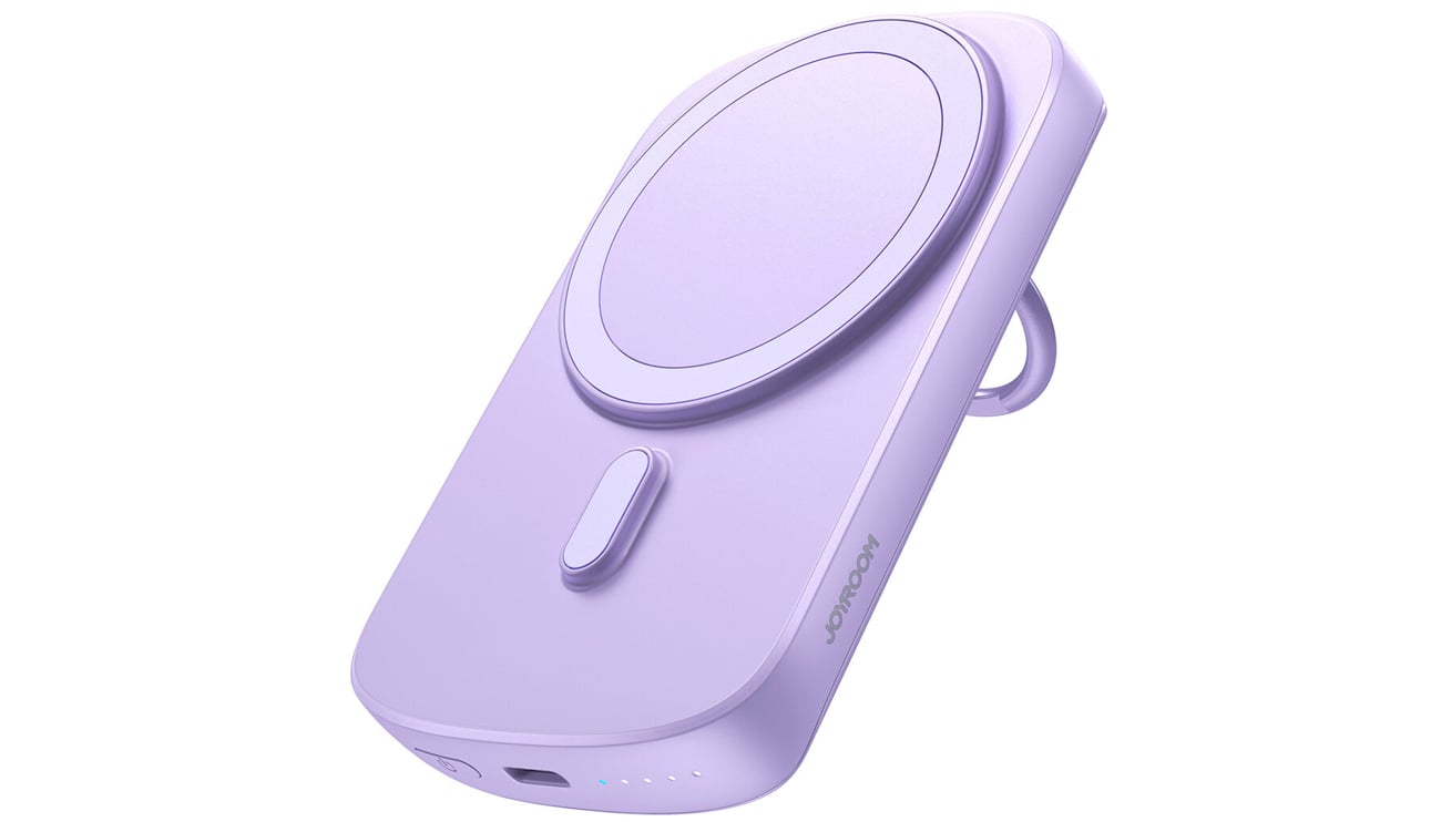 Powerbank JoyRoom 6000mAh 20W MagSafe fioletowy