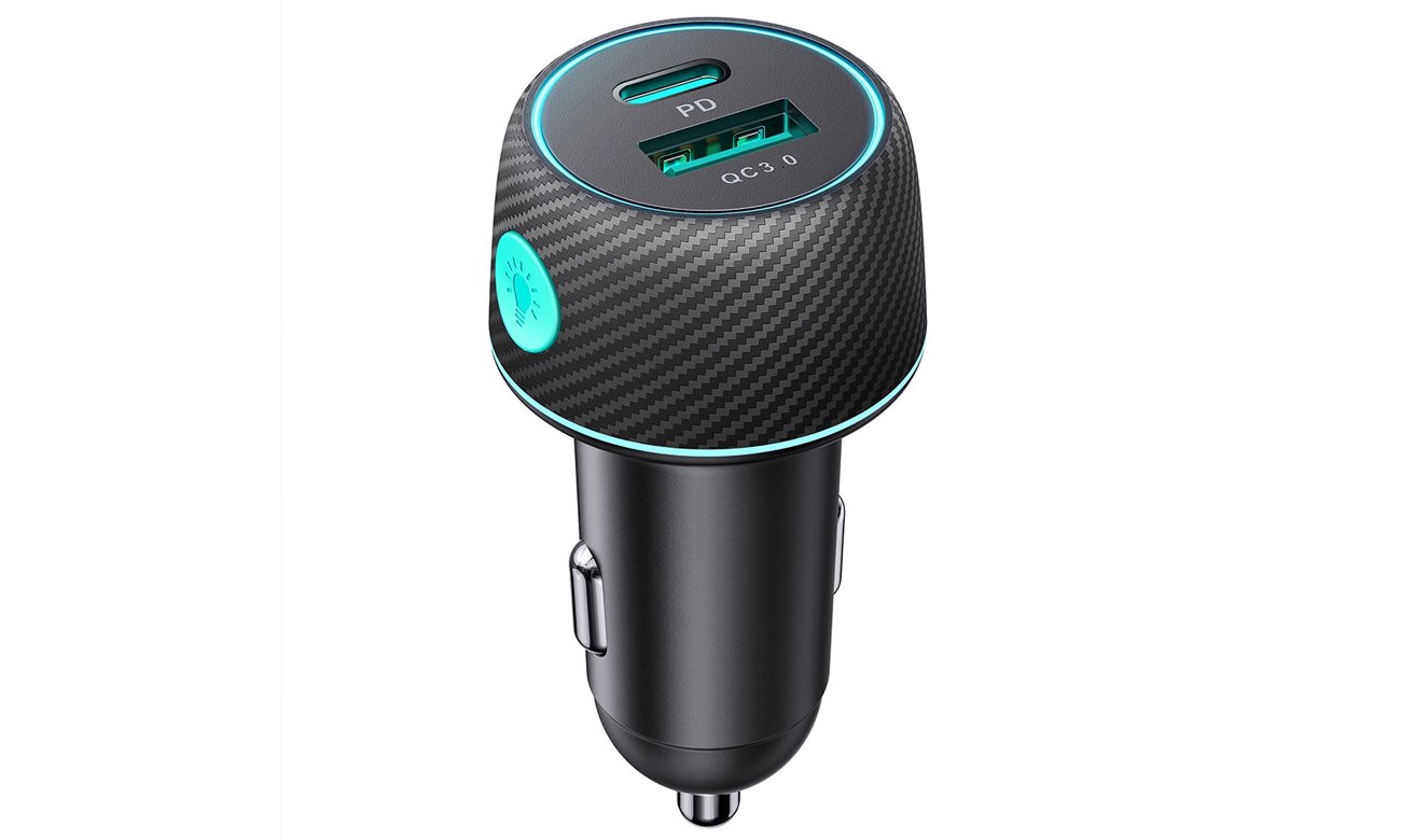 Ładowarka samochodowa JoyRoom 60W USB-C USB-A