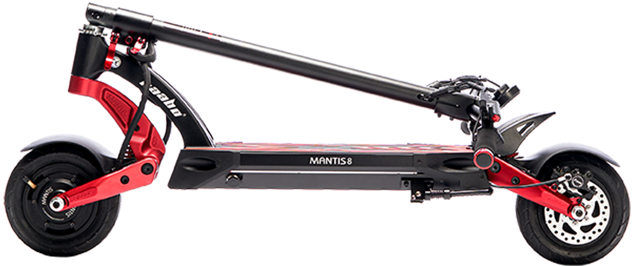 Hulajnoga elektryczna Kaabo Mantis 8 Plus - Składana konstrukcja