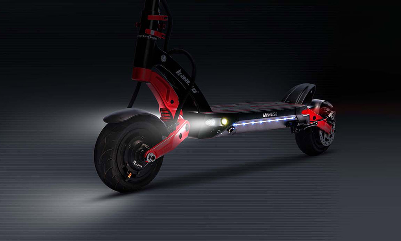 Hulajnoga elektryczna Kaabo Mantis 8 24,5Ah LG - Bezpieczeństwo użytkowania