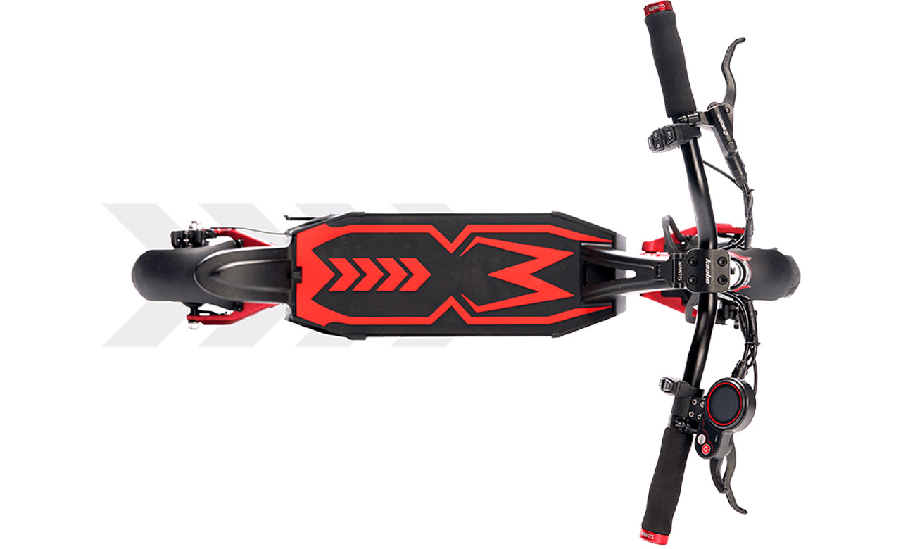 Hulajnoga elektryczna Kaabo Mantis 8 24,5Ah LG - Widok od góry