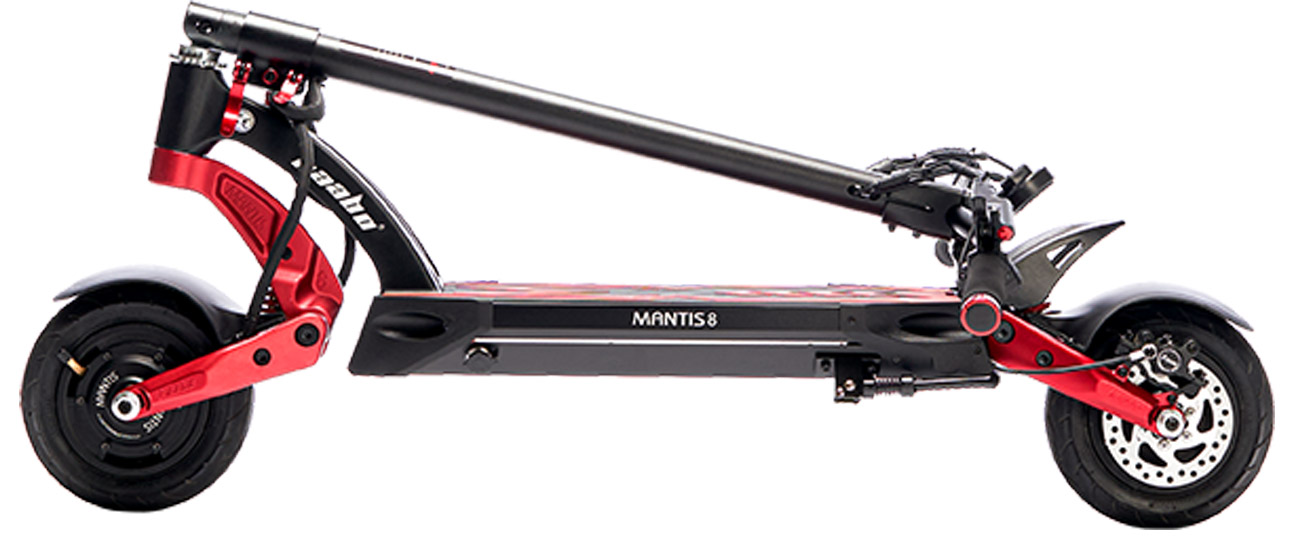 Hulajnoga elektryczna Kaabo Mantis 8 24,5Ah LG - Wygodna, składana konstrukcja