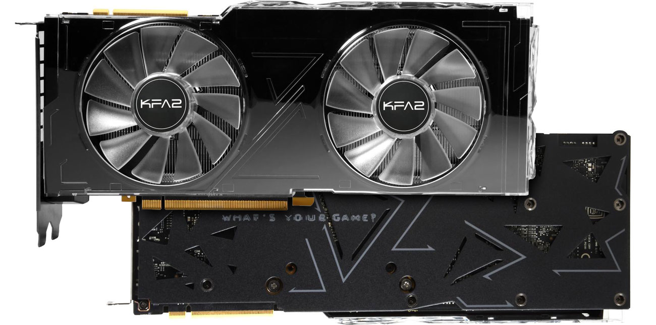 KFA2 GF RTX 2080 Ti Dual Black 1-Click OC 11GB GDDR6 - Karty
