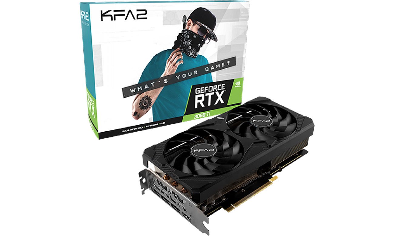 KFA2 GeForce RTX 3060 Ti PLUS 1-Click OC V2 8 GB GDDR6X