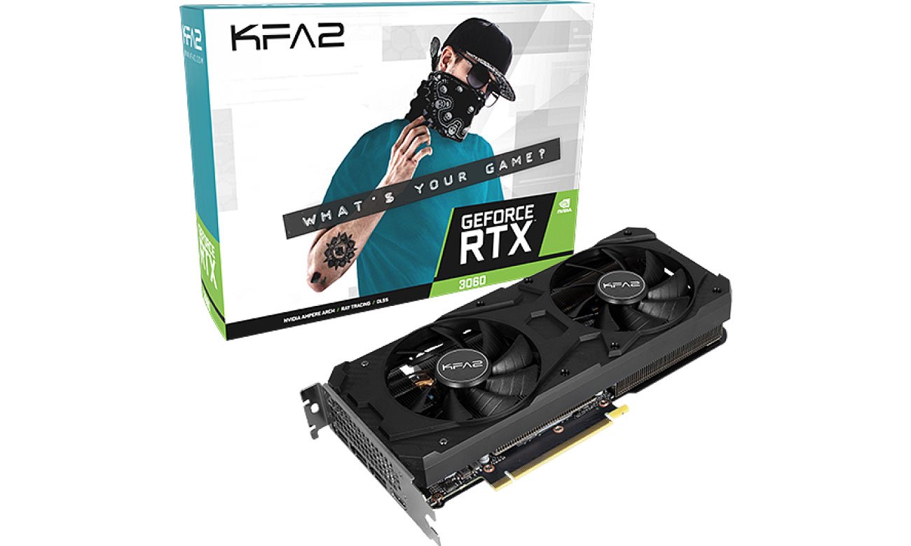 KFA2 GeForce RTX 3060 1-Click OC Feature 8 GB GDDR6