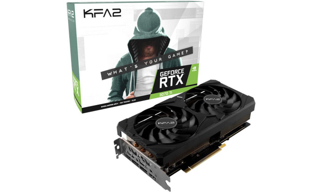 KFA2 GeForce RTX 3070 Ti 1-Click OC 8GB GDDR6X 37ISM6MD4COK