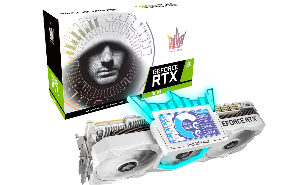 Karta graficzna NVIDIA KFA2 GeForce RTX 3090 HOF Premium 24GB GDDR6X 39NXM5MD3BMK