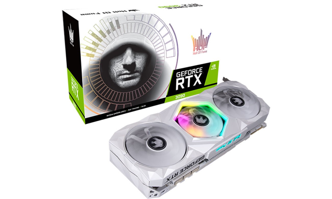 Karta graficzna NVIDIA KFA2 GeForce RTX 3090 HOF 24GB GDDR6X 39NXM5MD3BNK