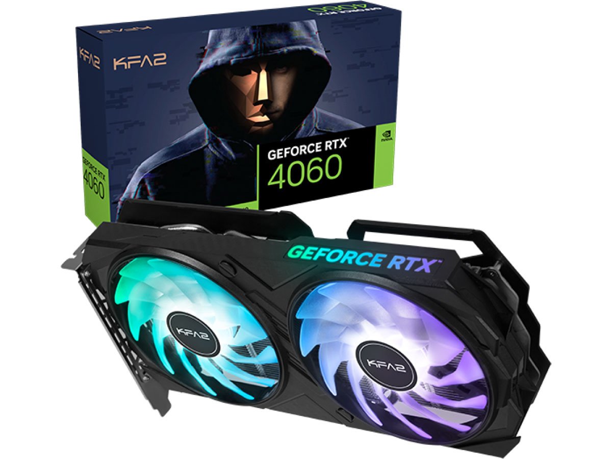 KFA2 GeForce RTX 4060 1-Click OC 8 GB GDDR6