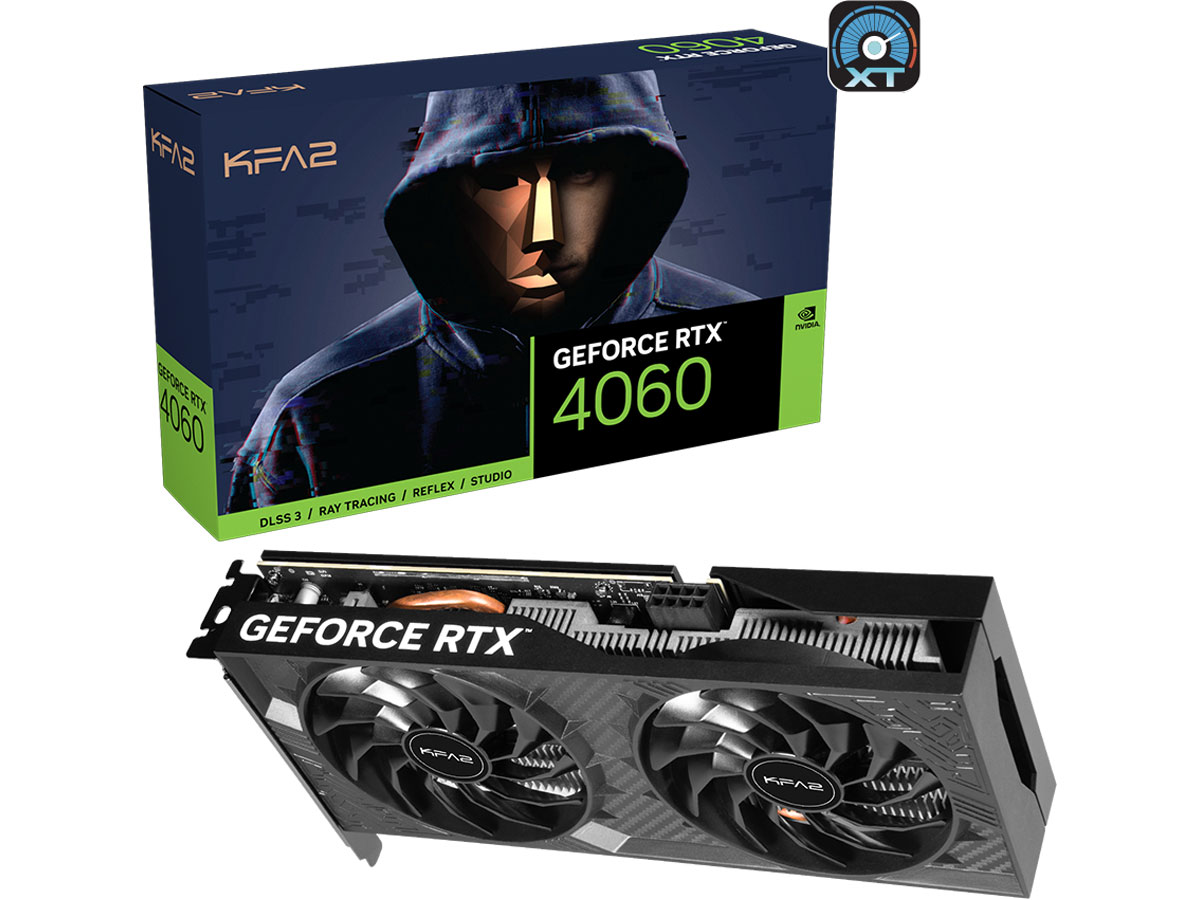 KFA2 GeForce RTX 4060 1 Click OC 2X V2