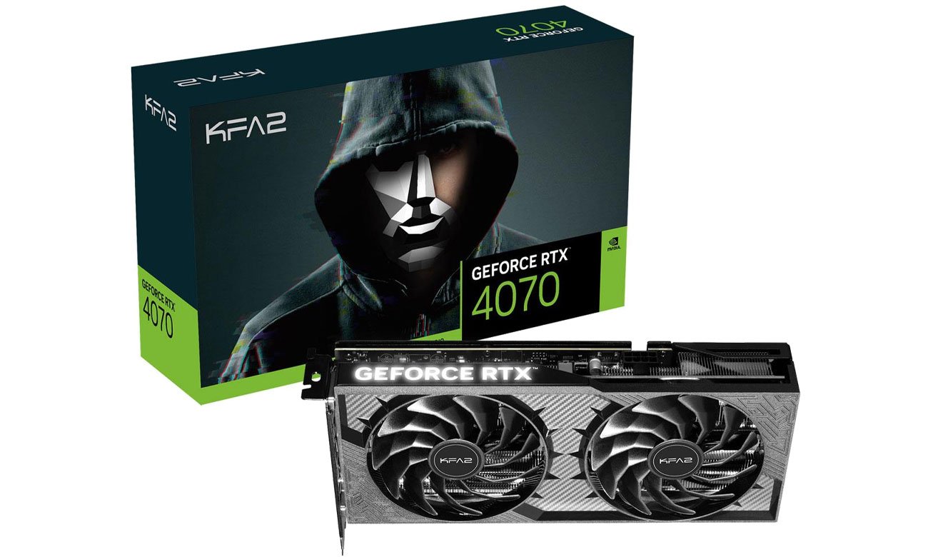 KFA2 GeForce RTX 4070 1-Click OC 2X 12 GB GDDR6X