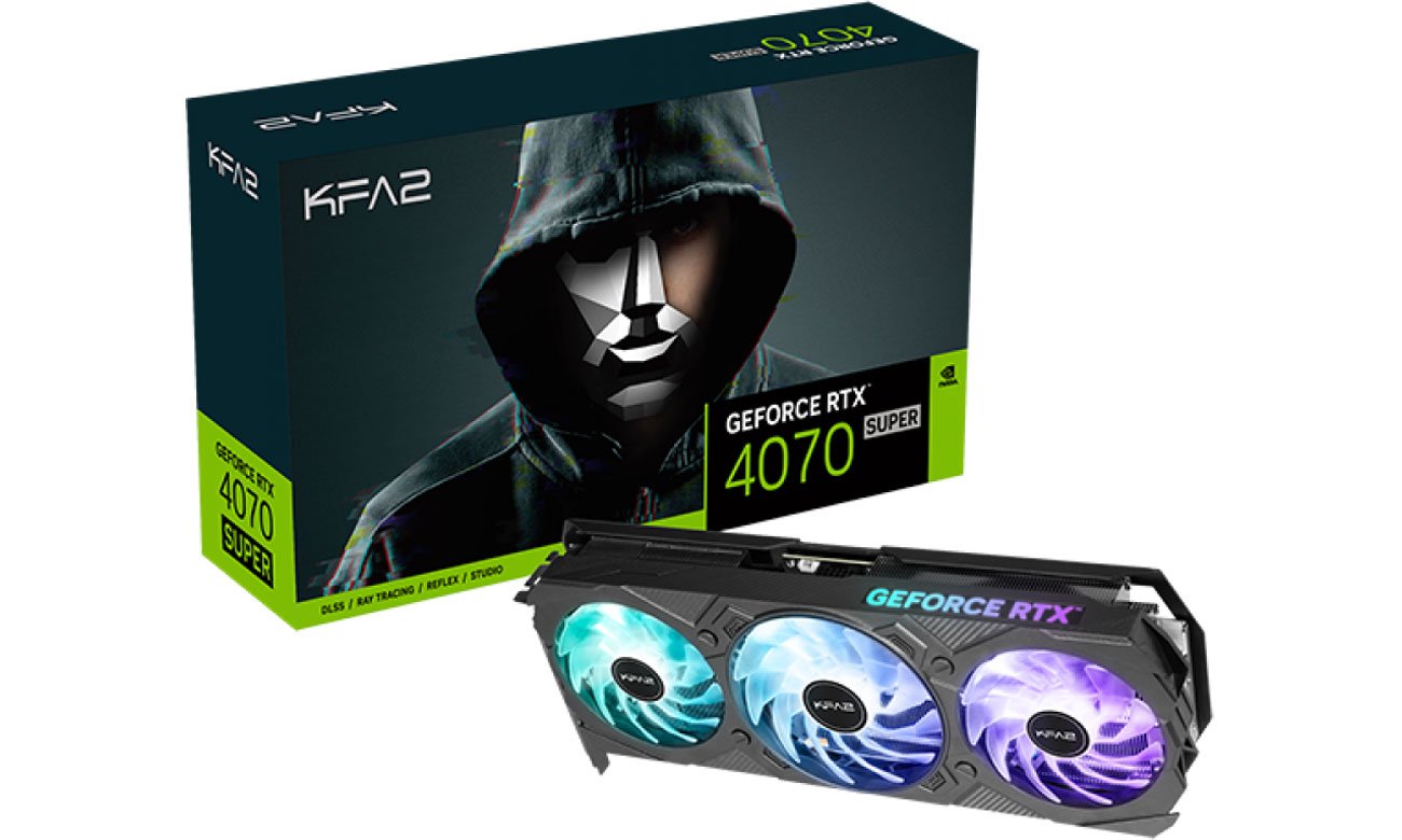 KFA2 GeForce RTX 4070 Super EX Gamer 1-Click OC 12 GB GDDR6X