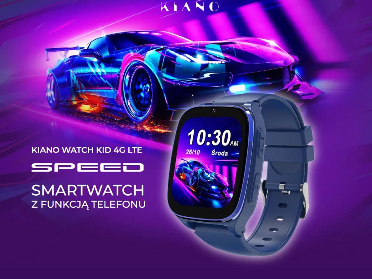Kiano Watch KID SPEED wygląd zegarka