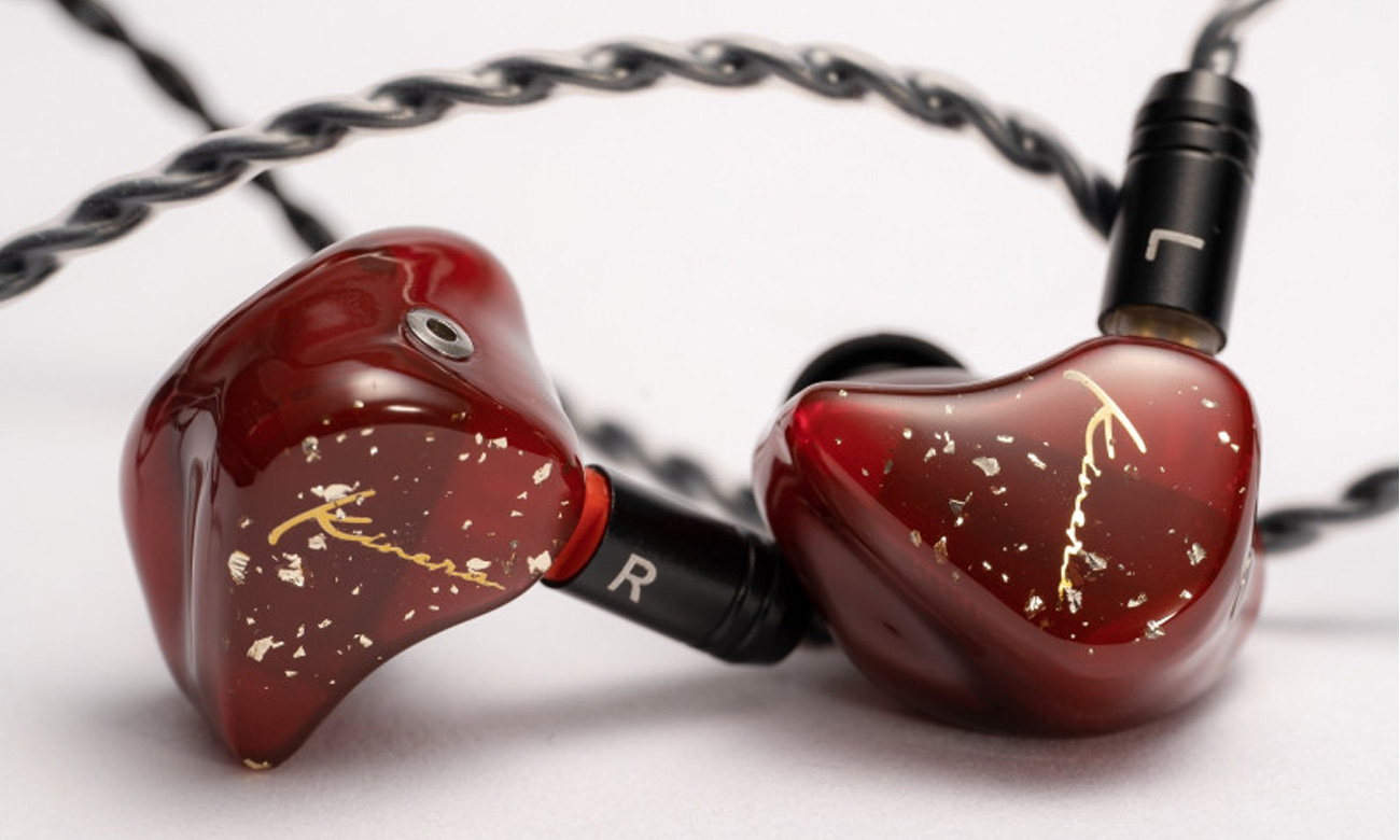 Hybrydowe monitory dokanałowe Kinera BD005 Pro Jewel Red - Konstrukcja z wymiennym kablem