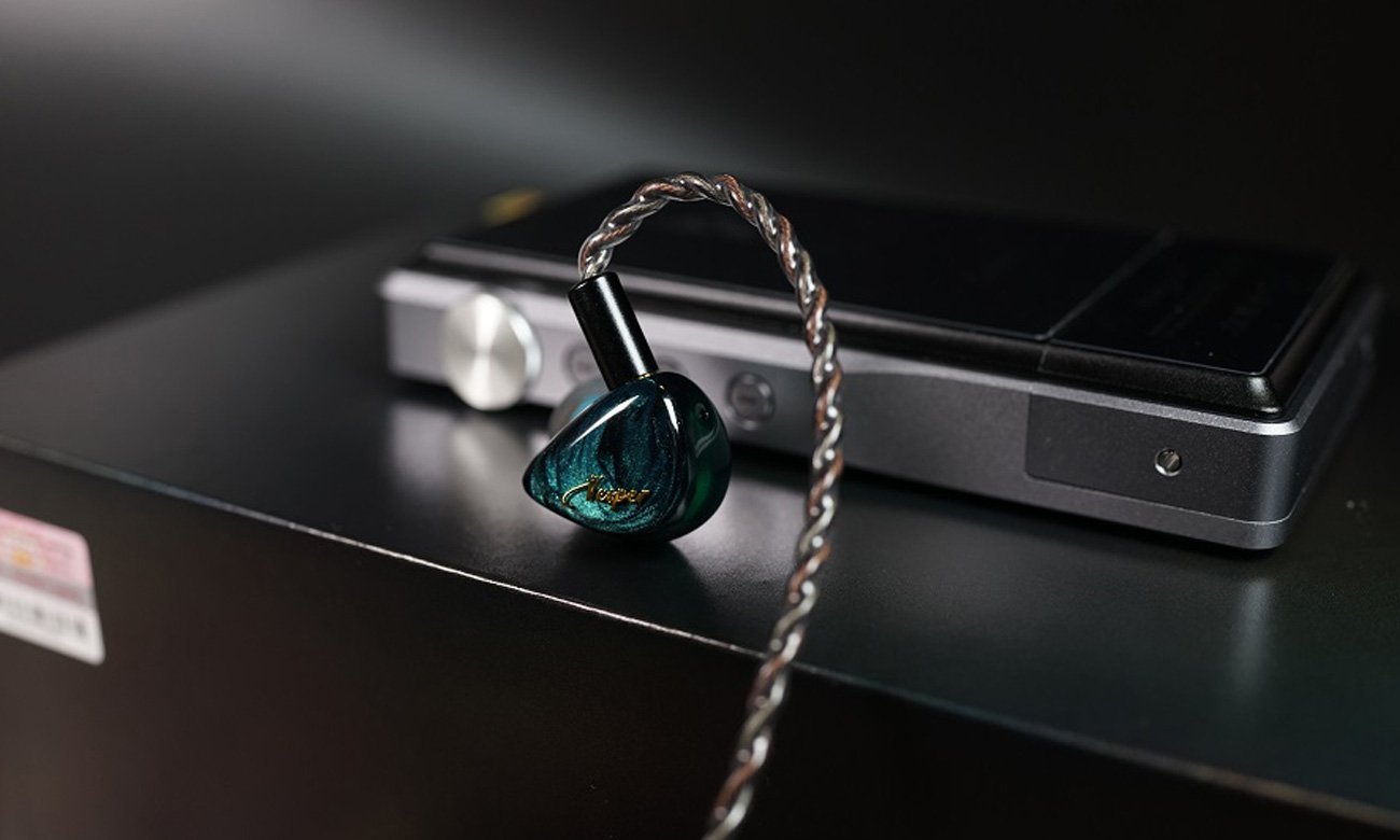 Hybrydowe monitory dokanałowe Kinera Queen of Audio Vesper Jade Green - Przemyślana konstrukcja