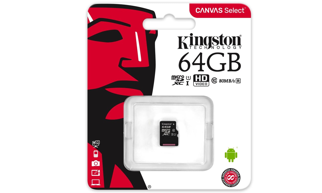 Karta microSD Kingston Canvas Select