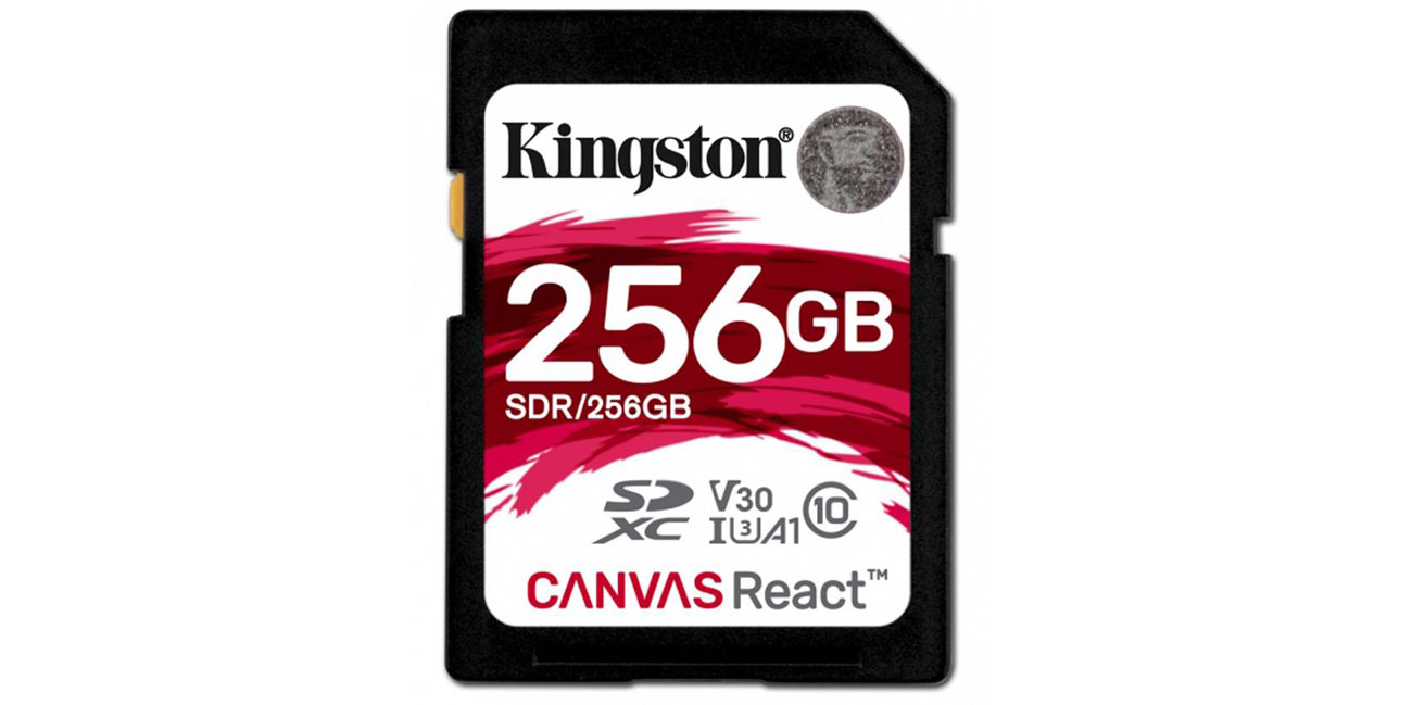 Karta SD Kingston Canvas React 256GB