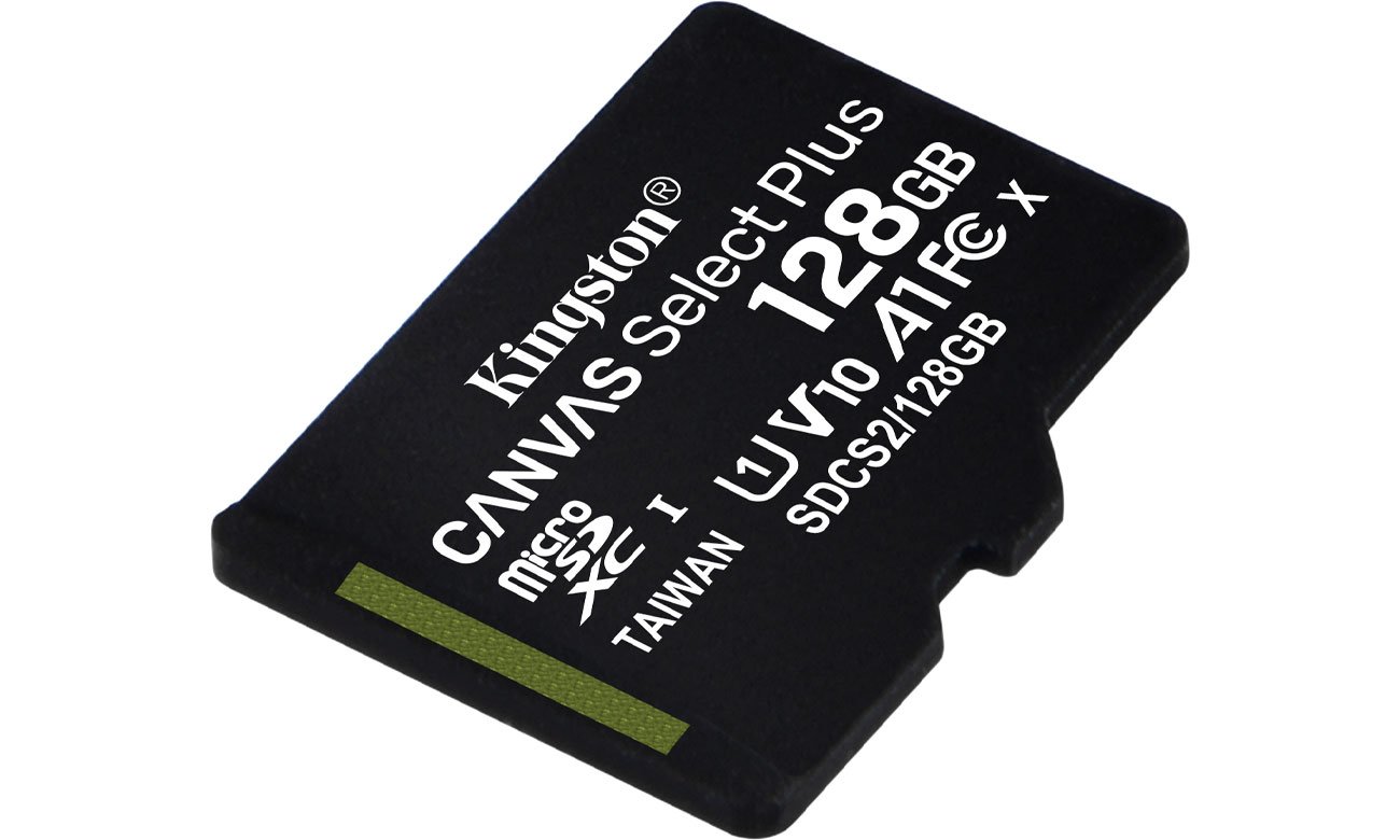 Karta pamięci Kingston 128GB microSDHC Canvas Select Plus 100MB/s