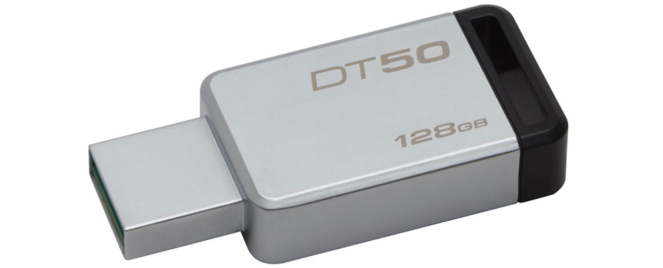 Kingston 128GB DataTraveler 50 30MBs szybki niezawodny komapktowy kompatybilny