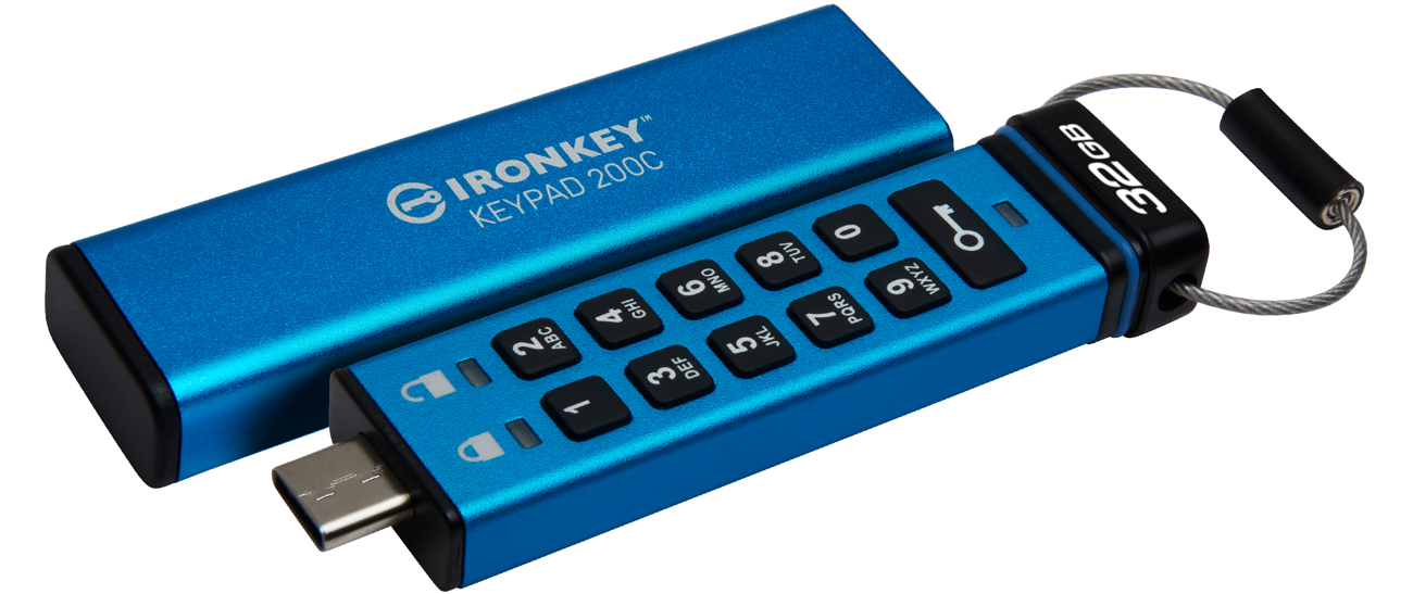 Pendrive Kingston IronKey Keypad 200C 32GB