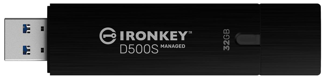 Pendrive Kingston IronKey D500SM AES 256 32 GB - Widok od przodu