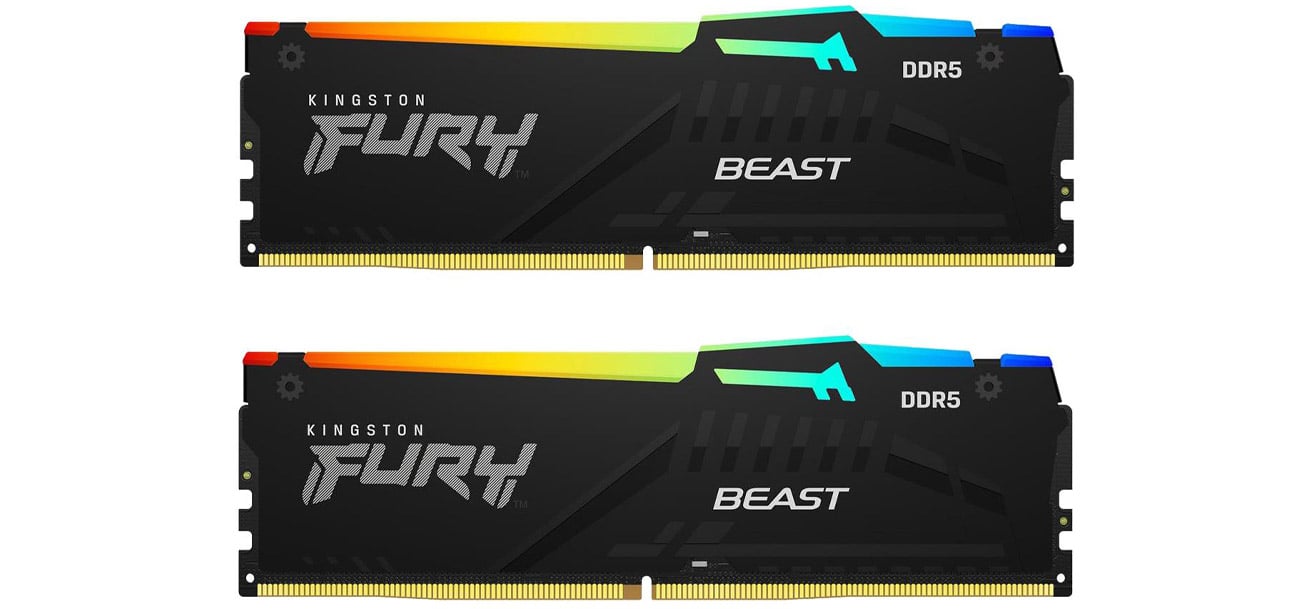 DDR5 RAM Kingston FURY 16GB 6000MHz CL36 Beast RGB EXPO