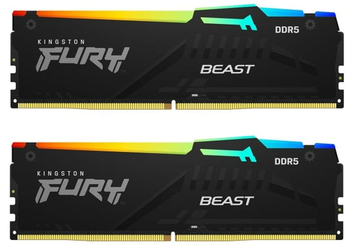 Pamięć RAM DDR5 Kingston FURY Beast RGB