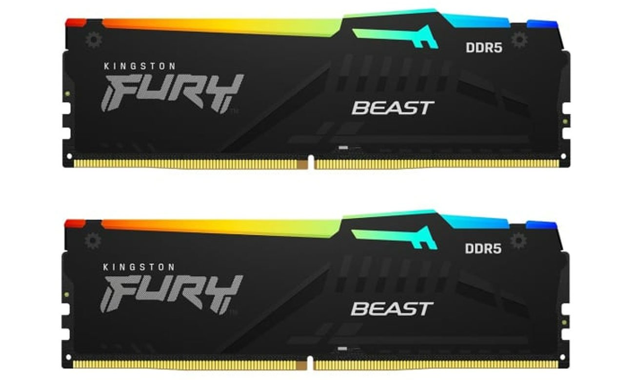 Pamięć RAM DDR5 Kingston FURY Beast RGB