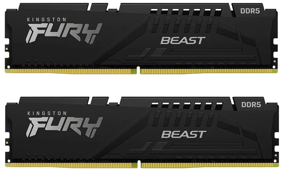 DDR5 RAM Kingston FURY 32GB (2x16GB) 6000MT/s CL30 Beast Black EXPO