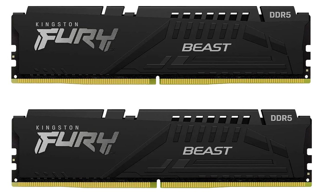 DDR5 RAM Kingston FURY 32GB (2x16GB) 6000MT/s CL30 Beast Black EXPO