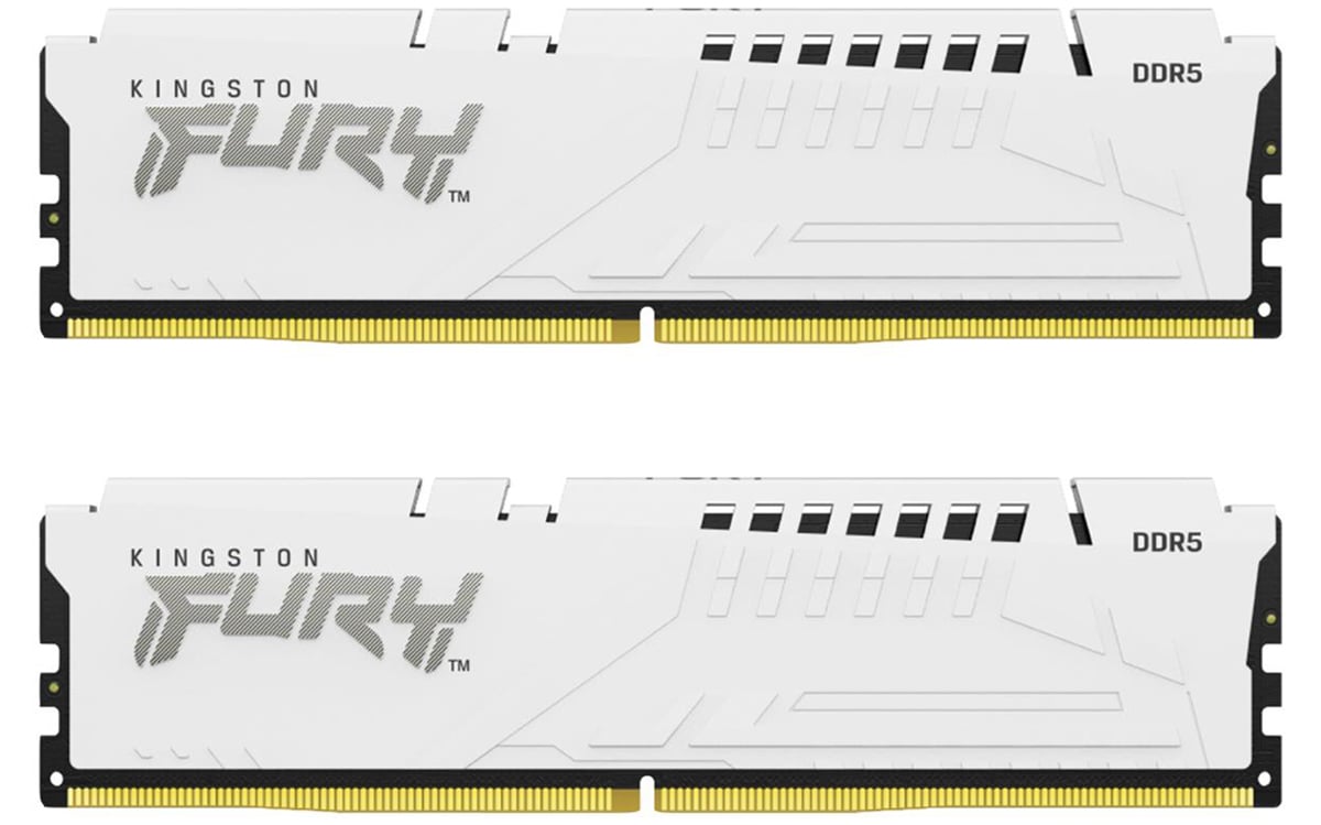 Pamięć RAM Kingston FURY 32GB (2x16GB) 6800MT/s CL34 Beast White EXPO