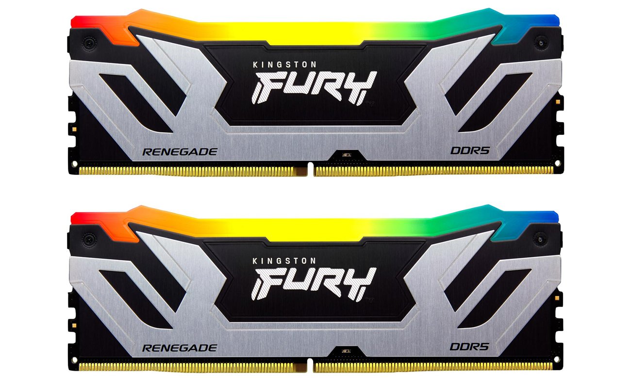 Kingston FURY DDR5 CUDIMM Renegade Silver RGB XMP RAM