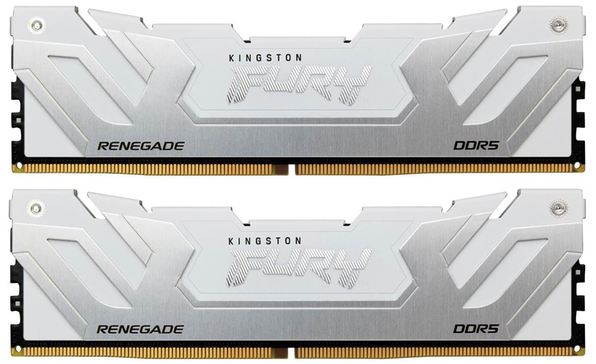 Kingston FURY DDR5 CUDIMM Renegade Silver RGB XMP RAM