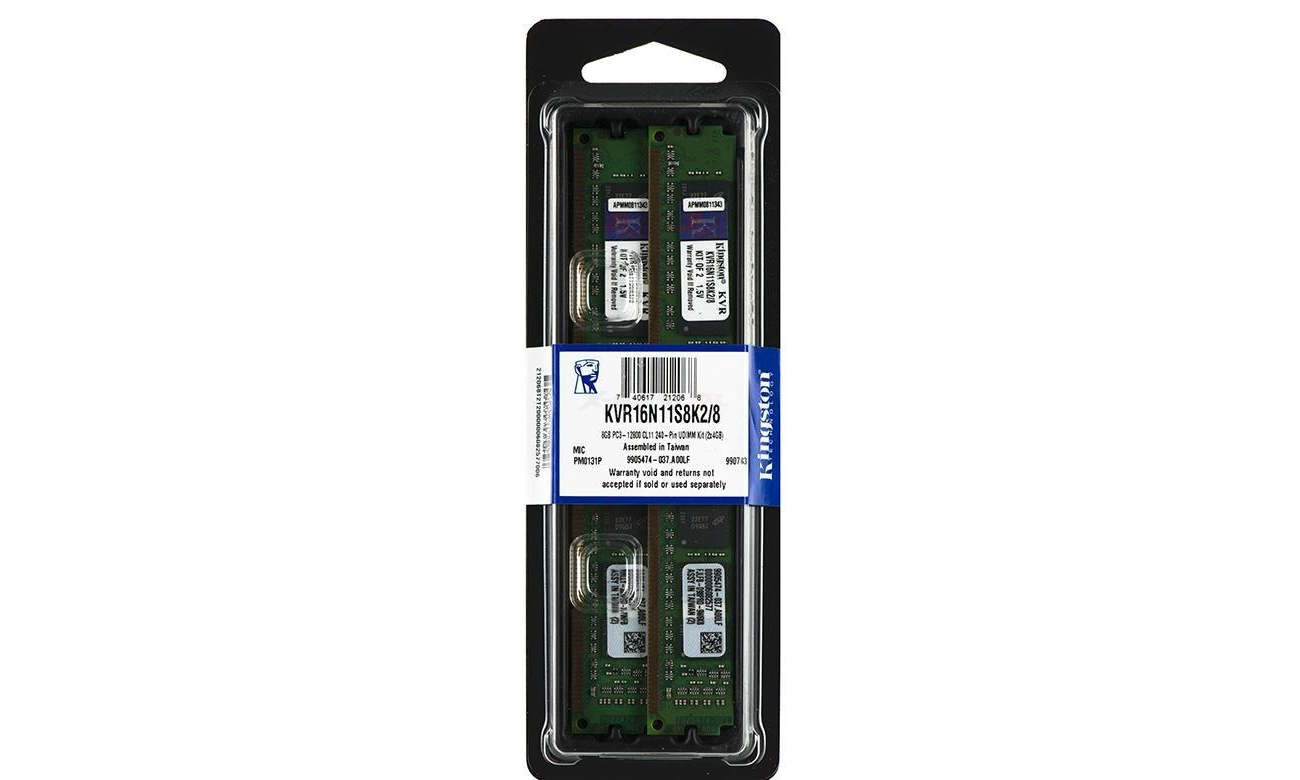 Kingston 8GB 1600MHz CL11