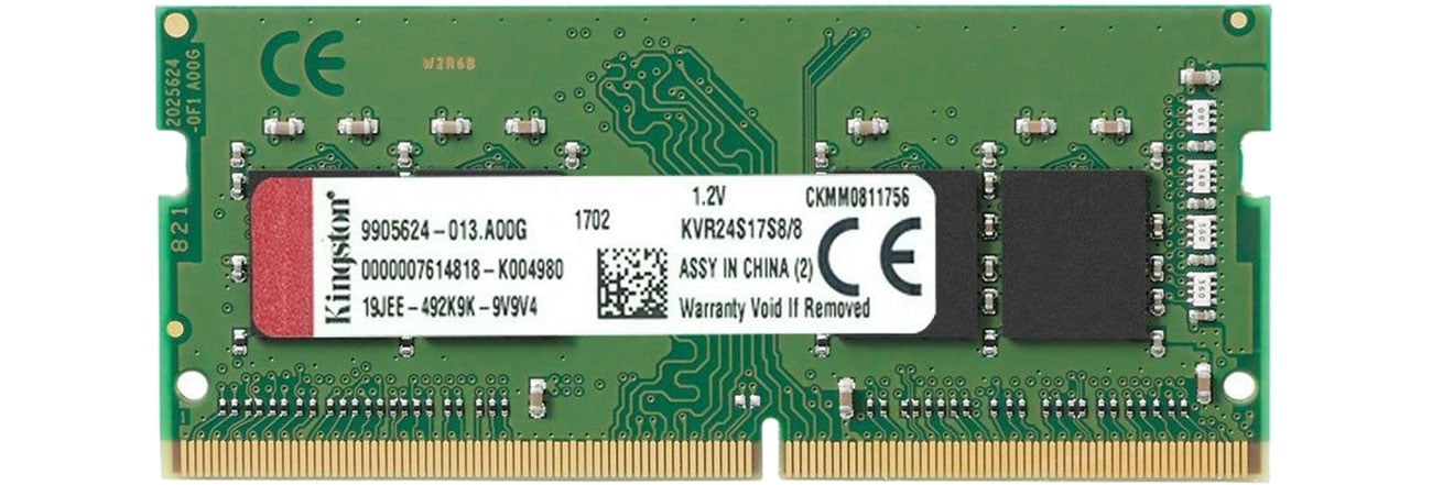 Pamięć RAM SODIMM DDR4 Kingston 8GB (1x8GB) 2666MHz CL19 KVR26S19S6/8