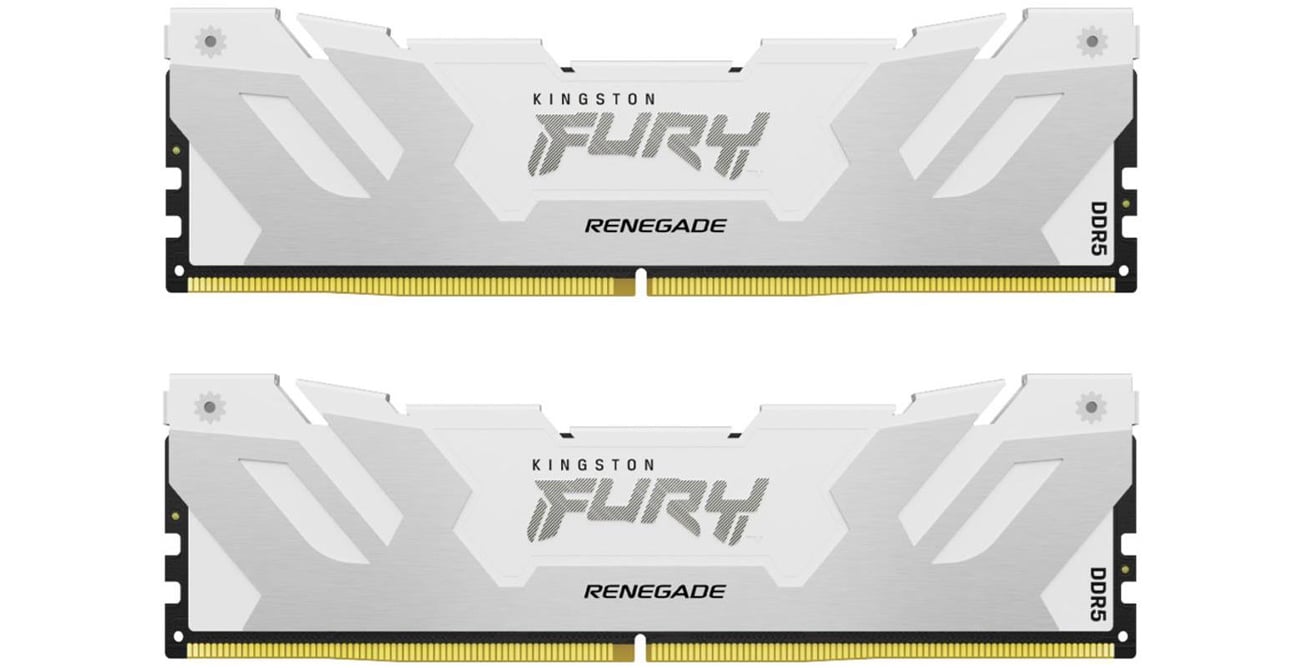 Kingston DDR5 64GB 6000MHz CL32 Renegade White RAM