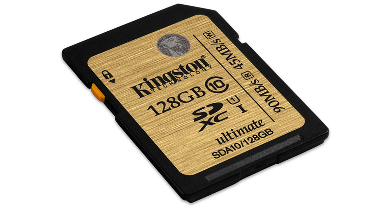 Kingston 128GB SDXC wydajnośc pojemność full hd 3d